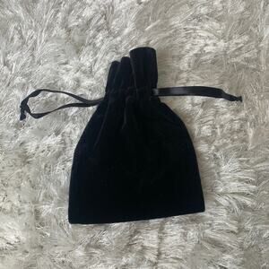 Velvet Jewelry Travel Storage Bag Like New 5 x 7" total